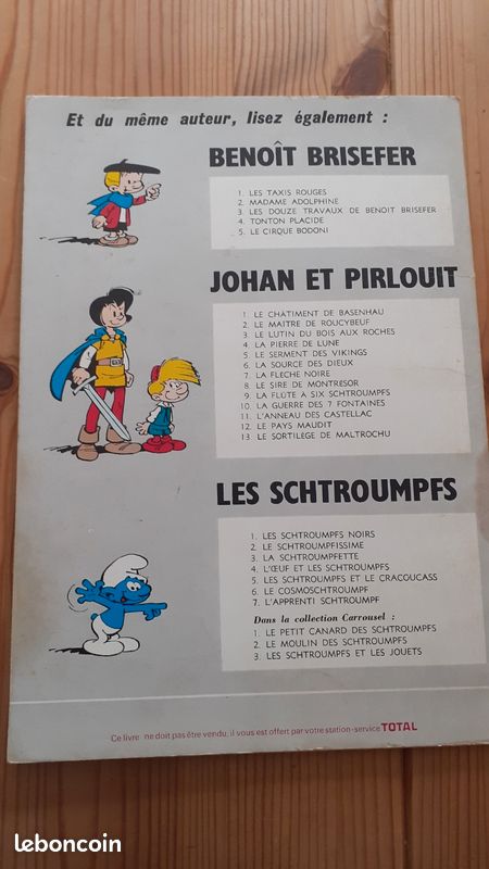 Lot de 5 BD vintages (Astérix, XIII,Schtroumpfs, Rahan, Achile T) (image 15)