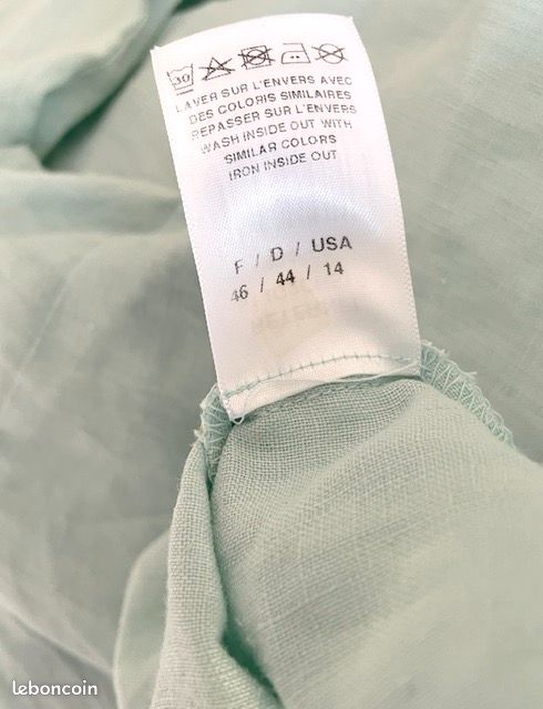 Chemisier Taille 46 - 48 XXL marque Julie Guerlande comme neuf (image 11)