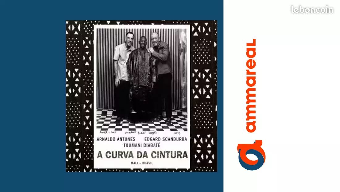 A Curva Da Cintura (Mali - Brasil) - Toumani Diabaté, Arnaldo Antunes et Edgard Scandurra (image 1)
