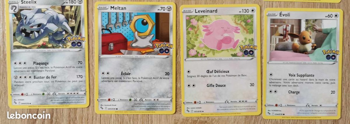 Lot de 23 cartes Pokemon GO + 2 energie (image 5)