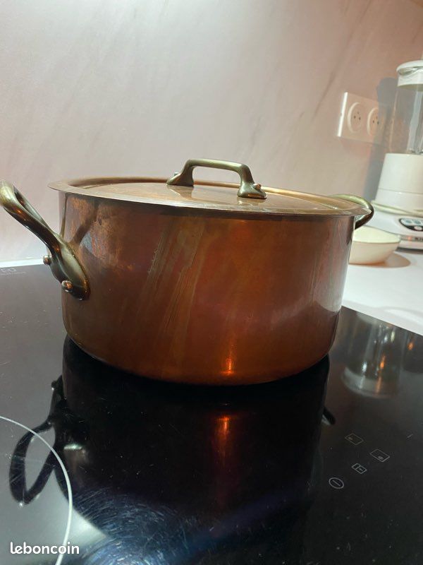 Faitout en cuivre (image 1)