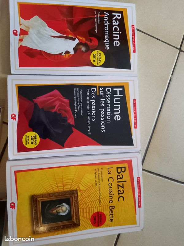 Prepa livres francais (image 1)