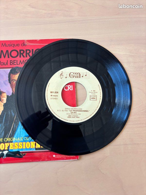 Ennio Morricone – Chi Mai / Le Vent, Le Cri - Bande Originale Du Film Le Professionnel Jean-Paul BELMONDO (image 2)