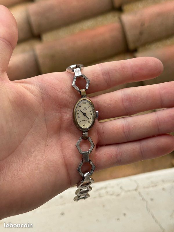 Montre Femme Vintage Misalla - Mécanique à Remontage Manuel - À Réparer / Projet