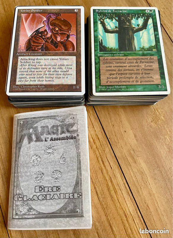 Starter deck de cartes magic the gathering ere glaciaire 1996 (image 3)