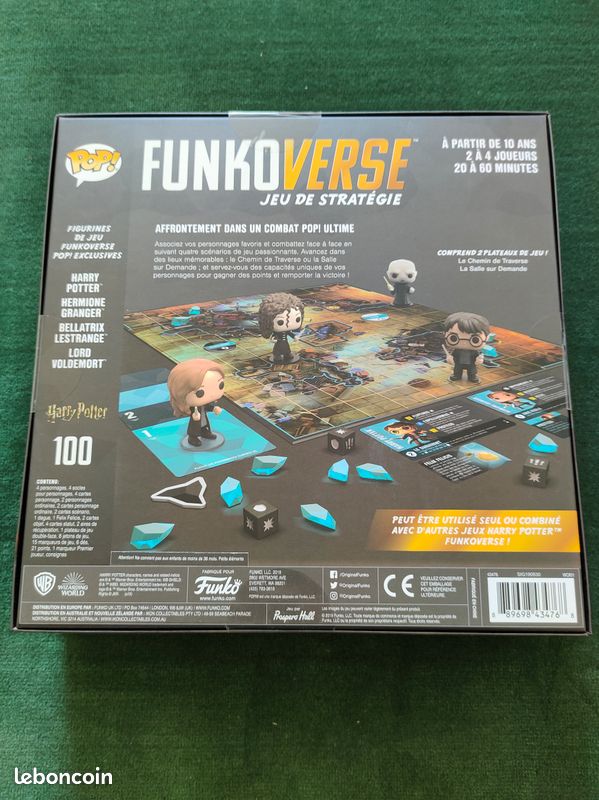 Funko Pop Funkoverse Harry Potter Battle in the wizarding world (image 3)