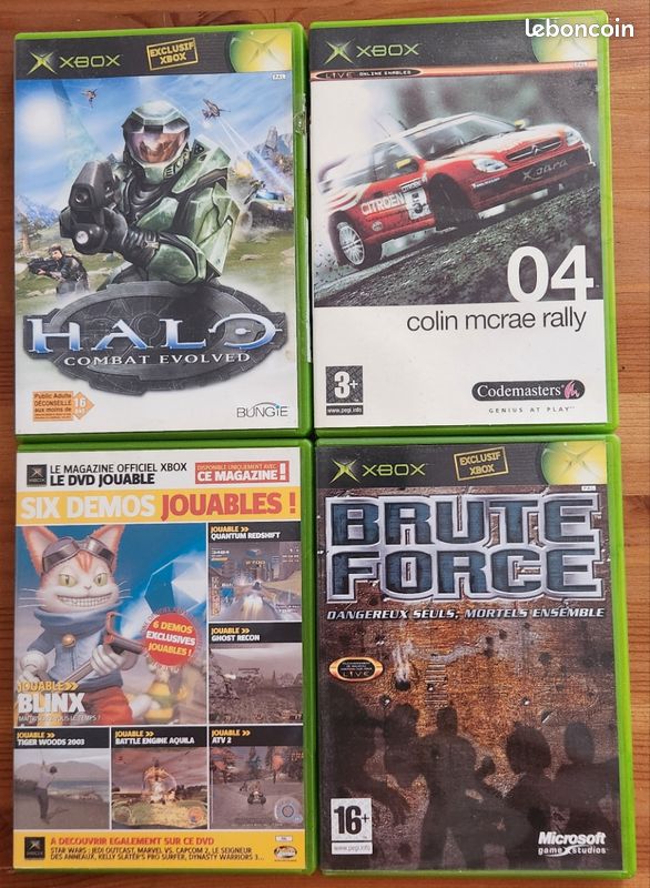 Gros Lot Jeux Xbox 1ere Génération RARES - Jeux vidéo