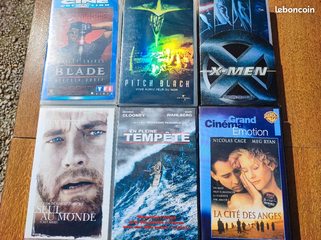 Lot Cassettes VHS original de collection (image 1)