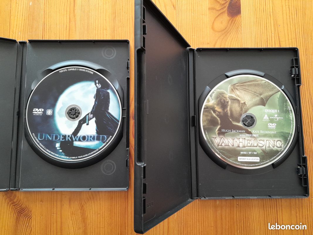 Lot 2 DVDs Beckinsale Underworld + Van Helsing avec Hugh Jackman (image 3)