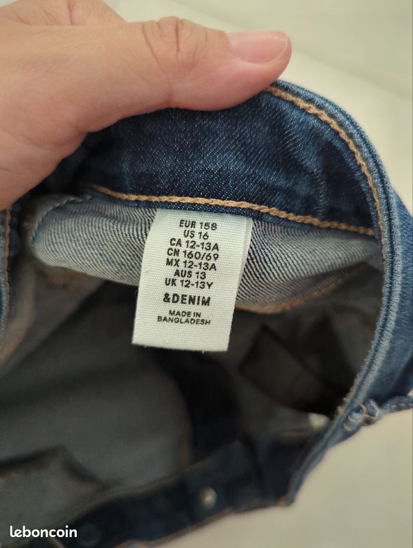 Short H&M taille EUR 158cm / UK 12-13Y (image 3)