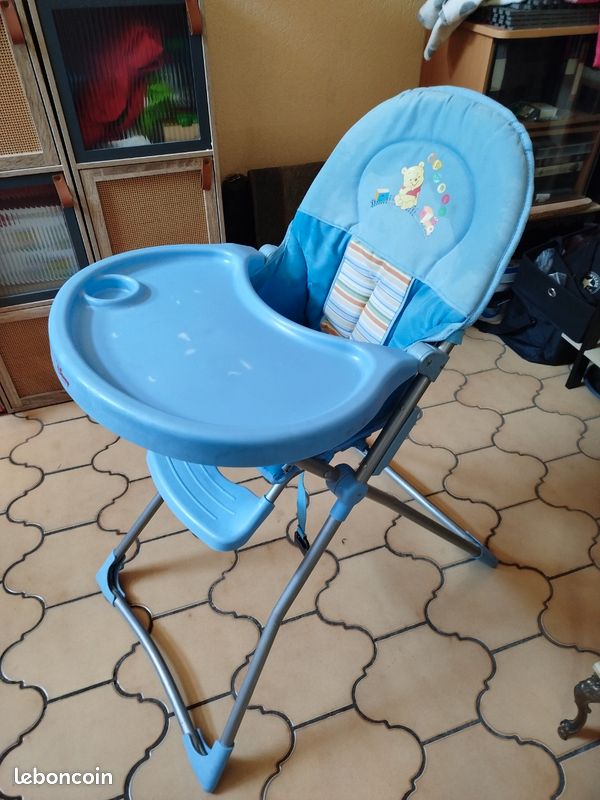 Chaise haute Disney Winnie l'ourson (image 1)
