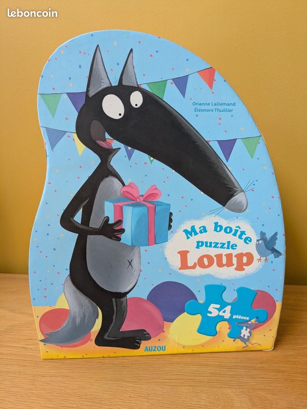 Beau puzzle Auzou Le Loup (image 1)