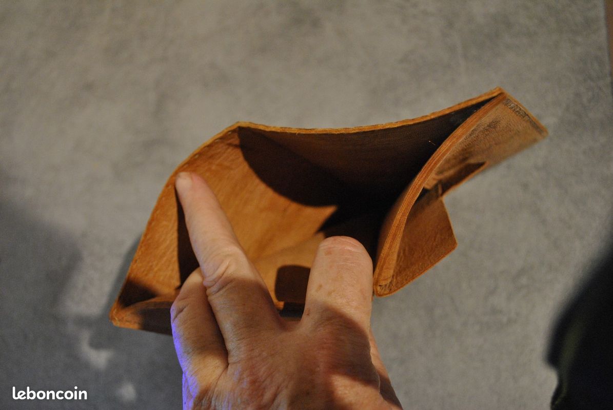 Porte feuille den cuir reptile (image 4)