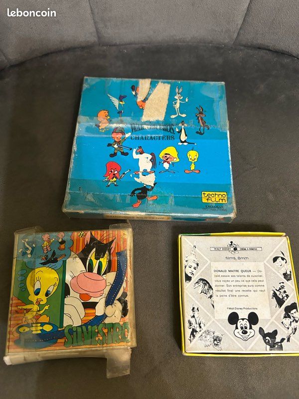 Lot De 2 Films Vintage Super 8 - Pour Projecteur Ou Collection