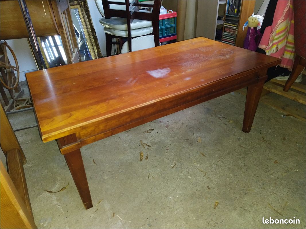 Table basse massif Roche Bobois (image 1)