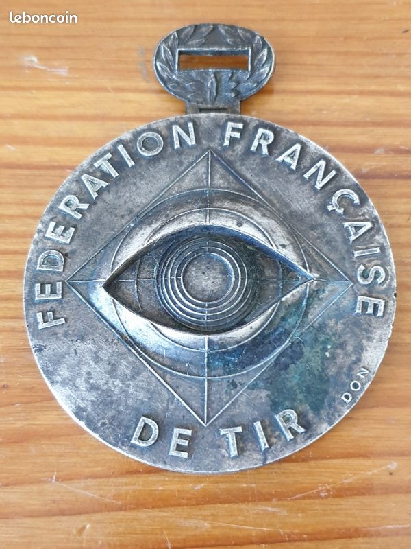 Médaille Fédération Française De Tir – Centenaire 1886-1996 – Numérotée – Rare