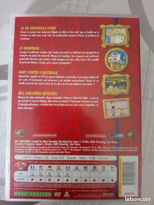 Dvd les Simpson à la conquête du monde (image 2)
