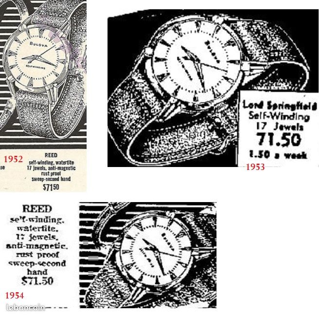 Bulova Reed automatique – 1952 – Très bel état (image 11)