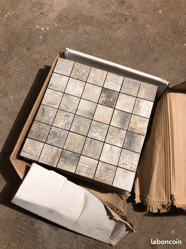 Mosaïque céramique Vintage - grey 30x30 (image 2)