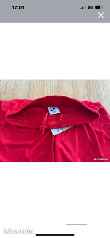 Short De Sport Rouge Joma - Taille S - Occasion Très Bon état
