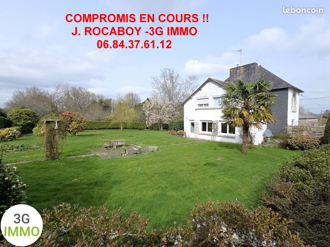 Maison spacieuse avec jardin et dépendances | Maël-Carhaix centre (image 1)