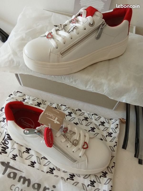 Baskets neuves Tamaris cuir. Aucun envoi (image 1)