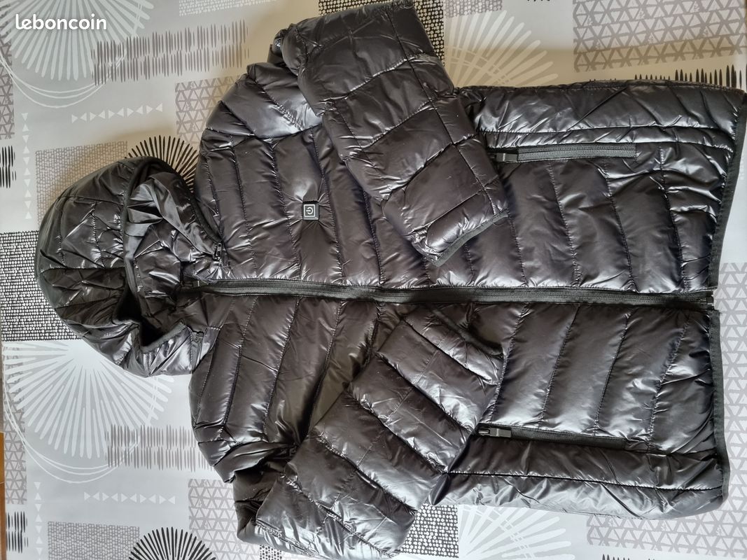 Vente doudoune chauffante avec capuche (image 3)