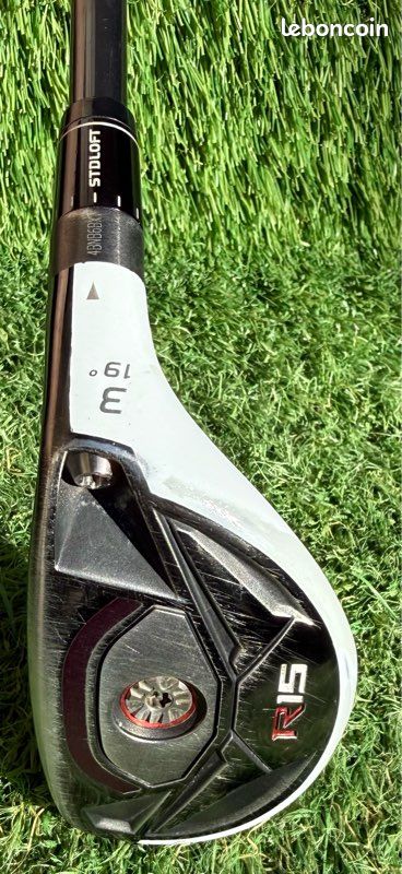 Tête hybride de sauvetage LH/Gauche TaylorMade R15 (3H-19 Tête hybride de sauvetage LH/Gauche TaylorMade R15 (3H-19
