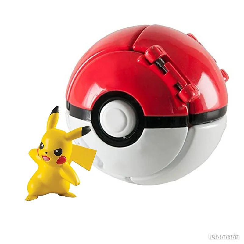 Figurine Pokémon avec Pokéball Jouet Décoration