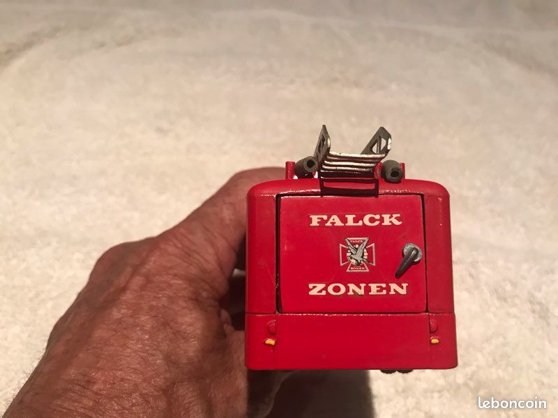 Tekno Pompiers Falk 1950 – Jouet Ancien Danois Antique