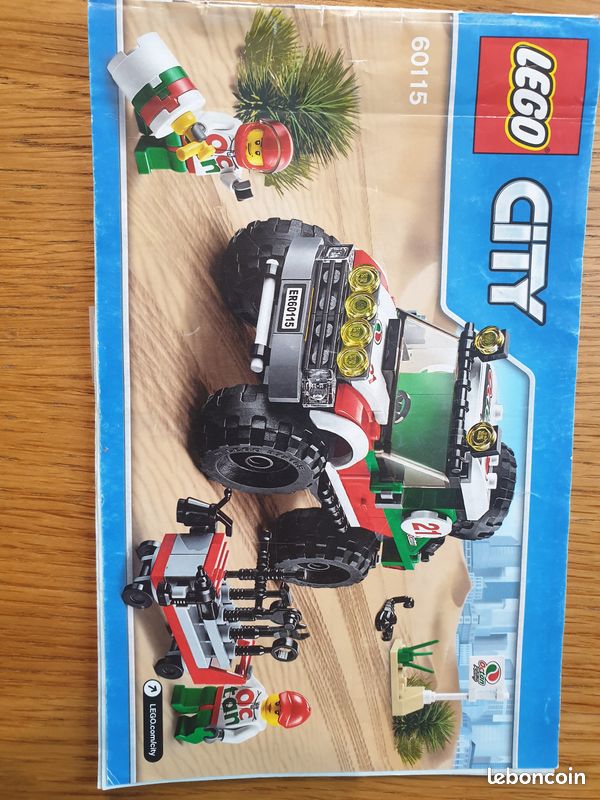 Lot de 4 legos city complets (image 1)