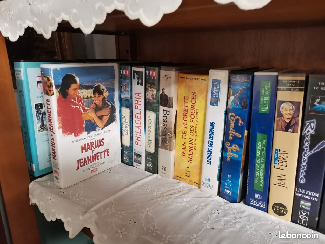 Lot de cassettes VHS (image 1)
