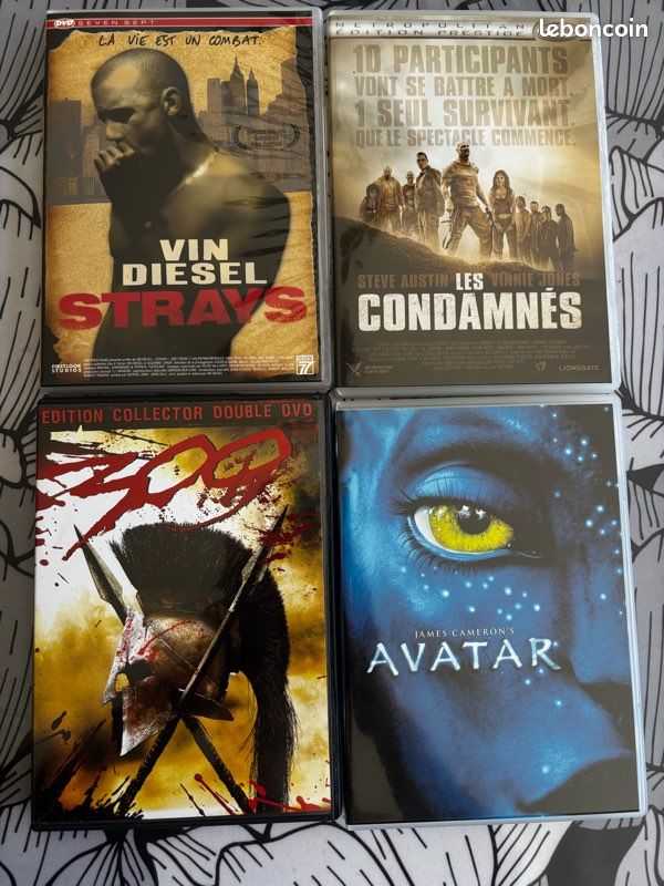Lot de 5 DVD avec boite cartonné (image 10)