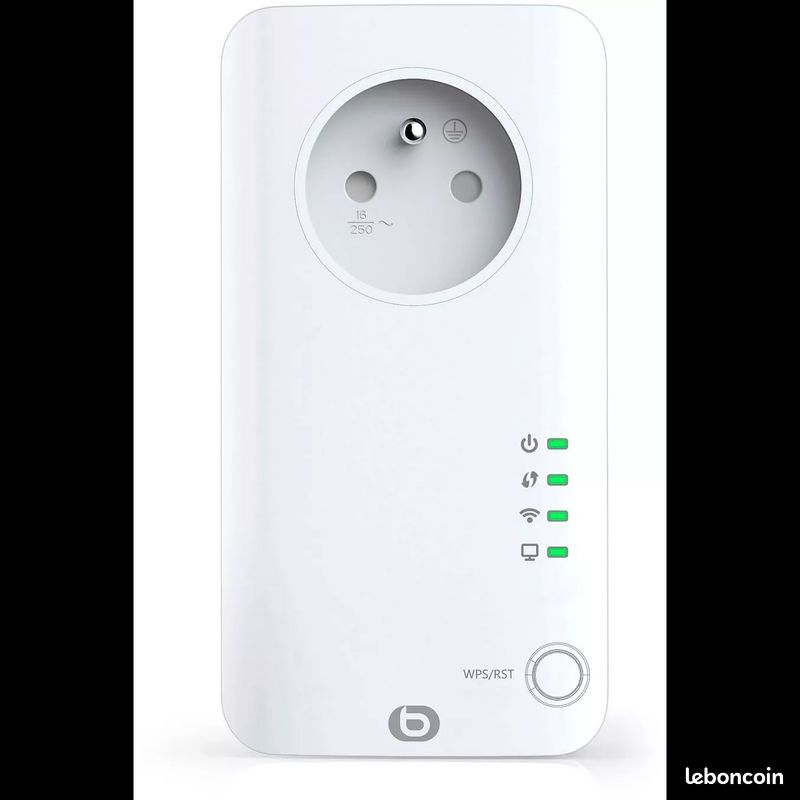 Répéteur WiFi 300 Mbps avec prise – Comme neuf (image 2)