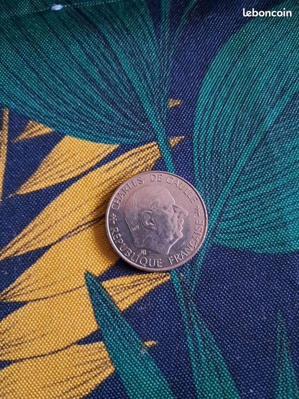 Pièce 1958-1988 Charles de Gaulle 1 franc (image 2)