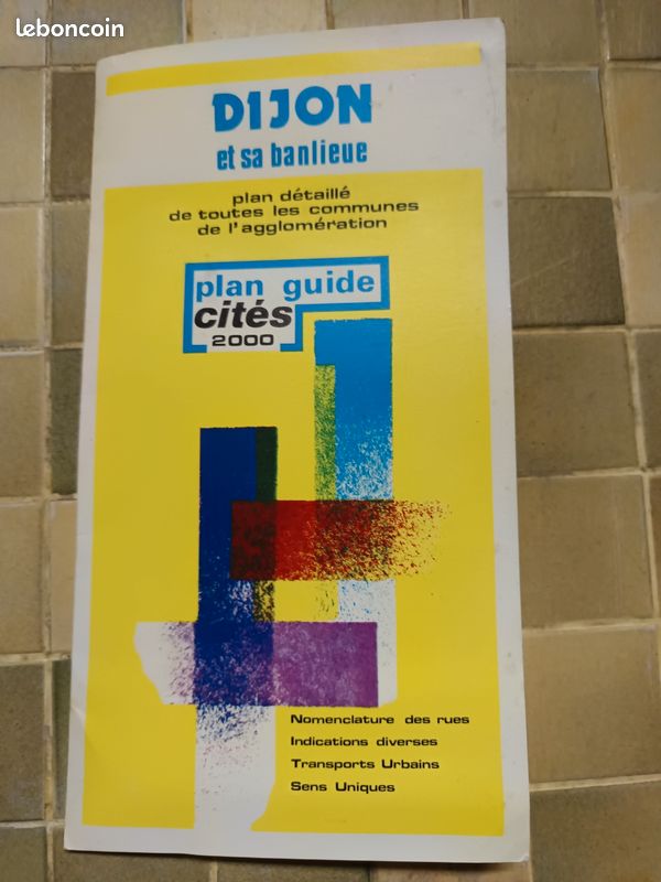 Plan guide cités 2000 Dijon et sa banlieue (image 1)