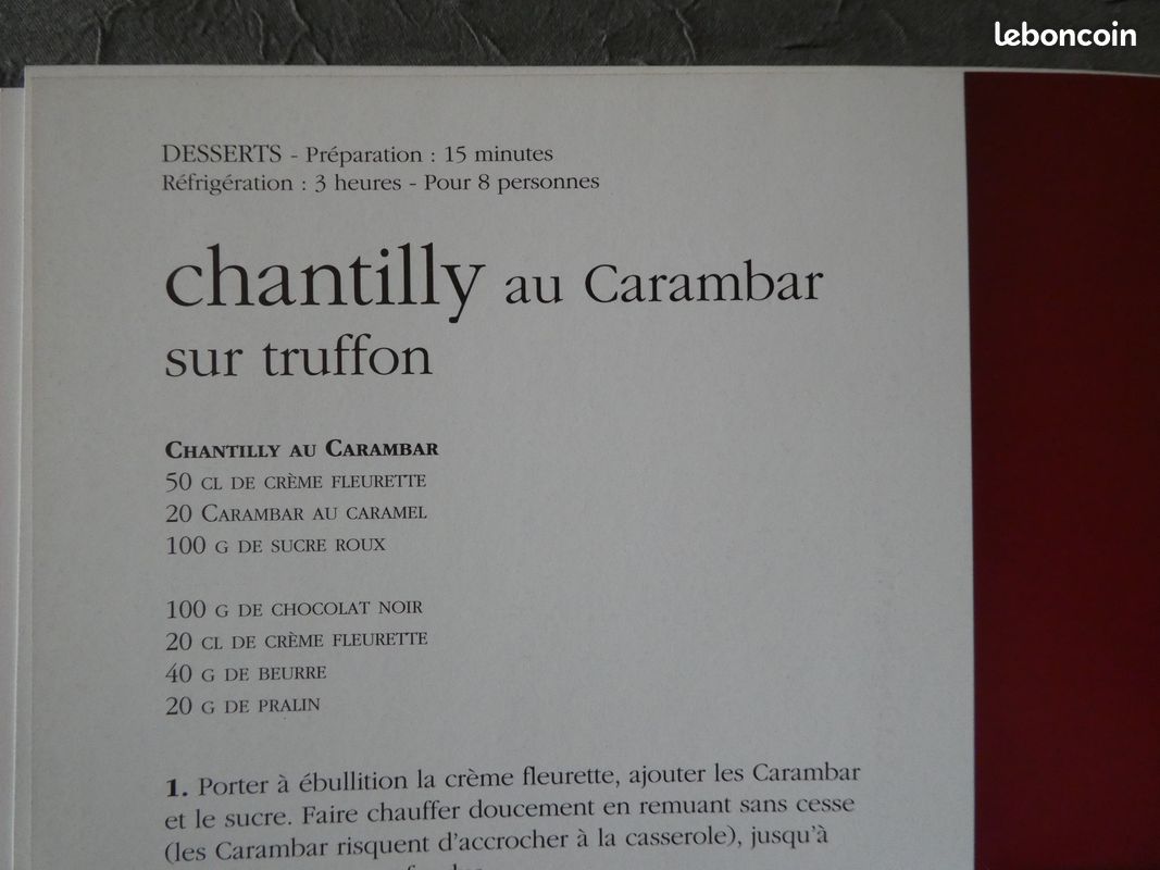 " Espumas & Chantilly "1 livre de recettes (image 7)