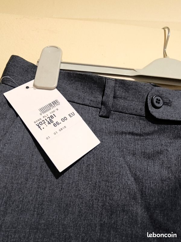 Pantalón Casual de Algodón Negro | Brooks Brothers