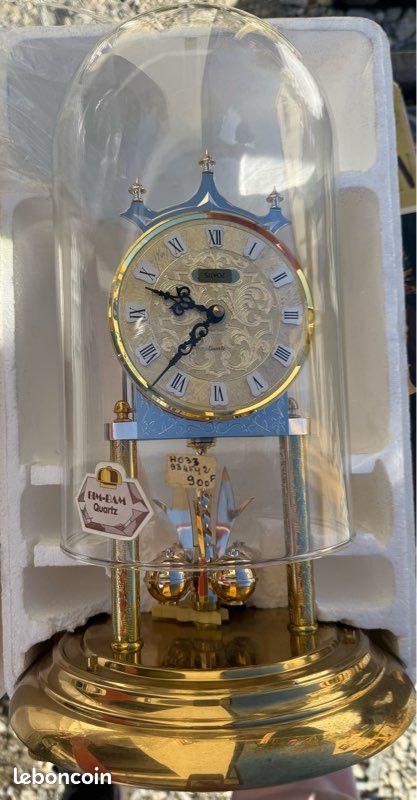 HORLOGE PENDULE SILVOZ Paris Murale Bois Ancienne EUR 20,00 - FR