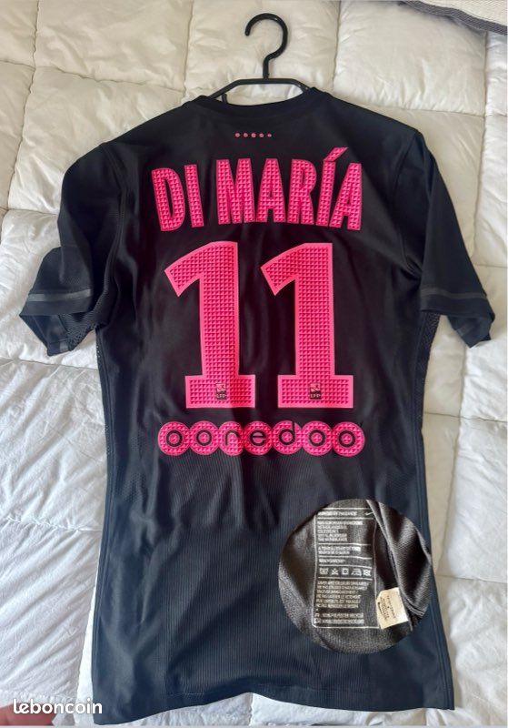 Maillot stock pro PSG Di Maria Vêtements