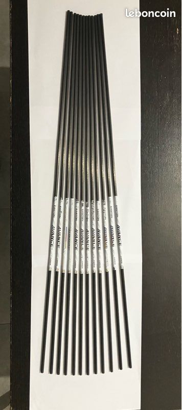 12 tubes carbone 4mm avance - easton archery (image 2)