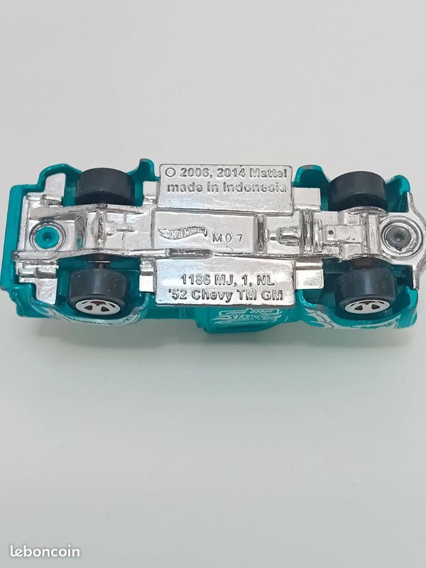 Hot Wheels '52 Chevy bleu turquoise – Speed Shop – Mattel – 1/64 (image 5)