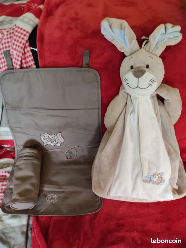 Peluche range pyjama et plus Nouki S (image 1)