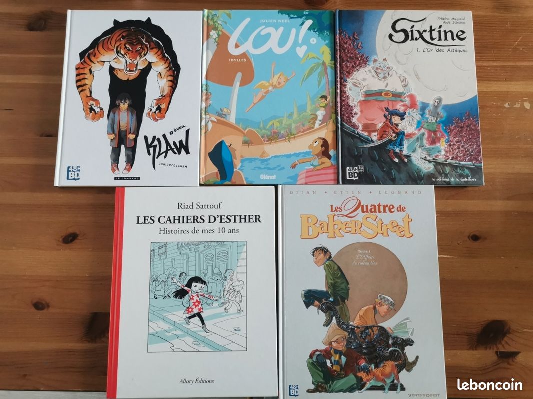 Lot de bds jeunesse 11-12 ans (image 1)