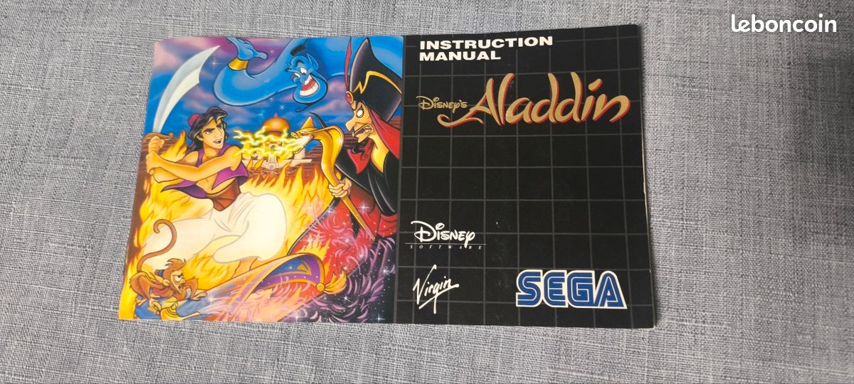 Aladdin MEGADRIVE | Megadrive Jeux Occasion | retrogaming