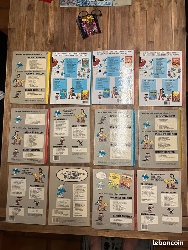 Lot de 6 Bds Les Schtroumpfs - PEYO - incluant EO BE à TBE (image 2)