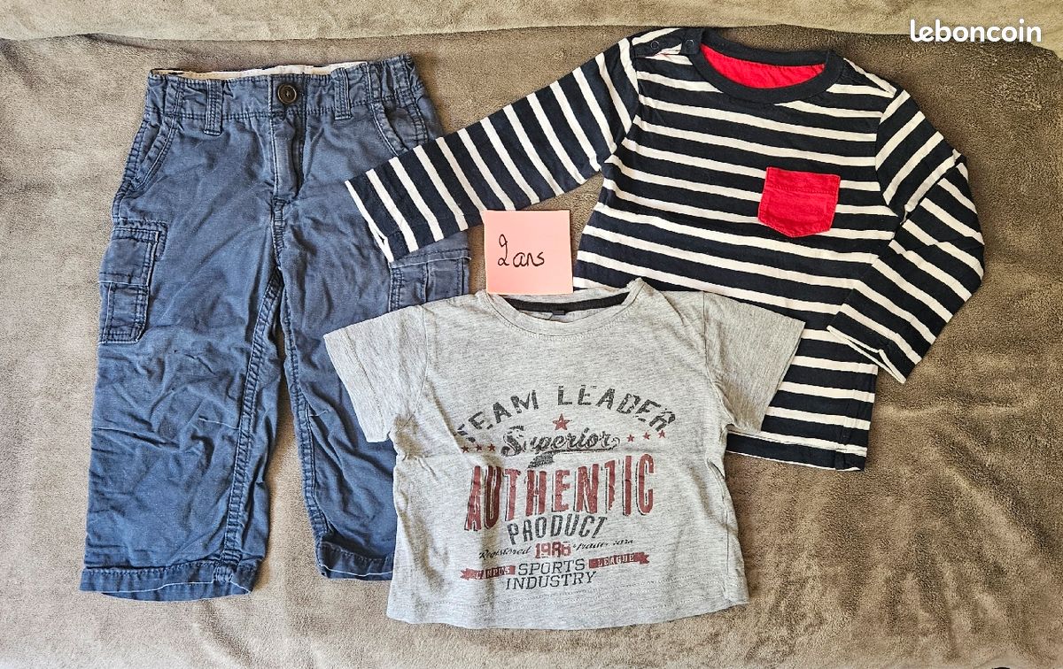 Lot vêtements garçon 2 ans (image 1)