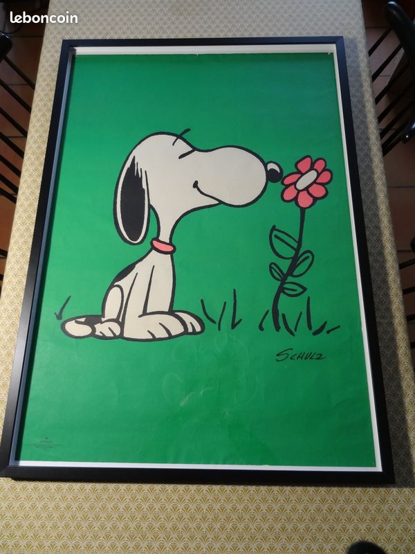Poster Snoopy Schulz vintage (image 2)