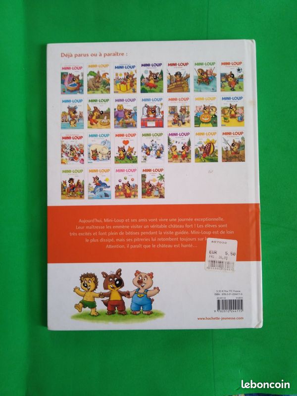 Livre Mini-Loup Et Le Chateau Fort Occasion (image 2)