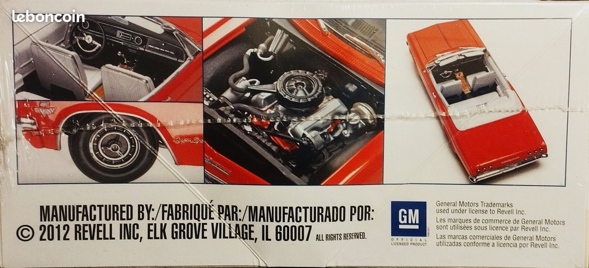Maquette plastique CHEVY Impala 1965 convertible - 1/25 - REVELL 